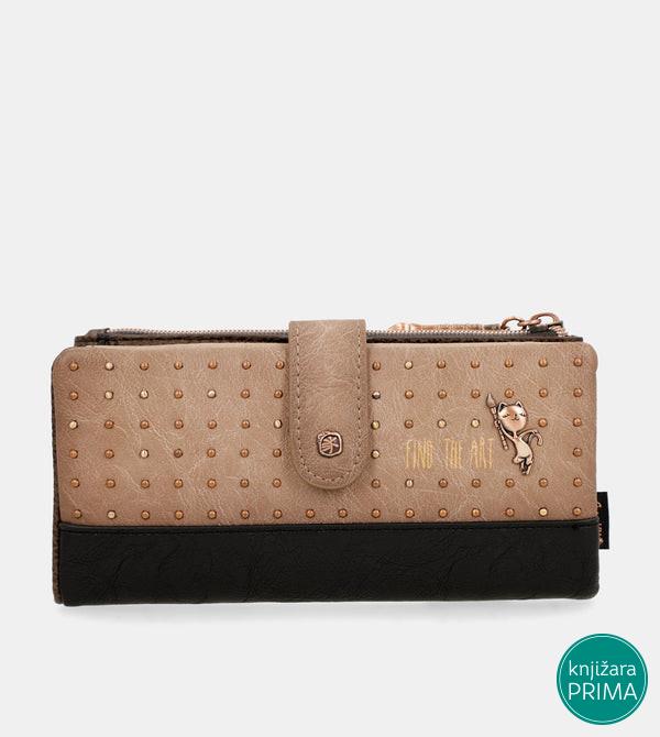 Novčanik ANEKKE Shoen Black Large Flexible 