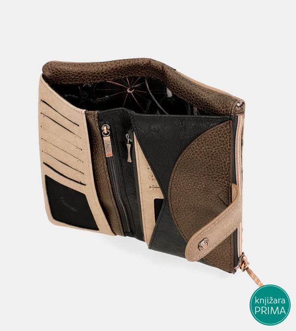 Novčanik ANEKKE Shoen Black Large Flexible 