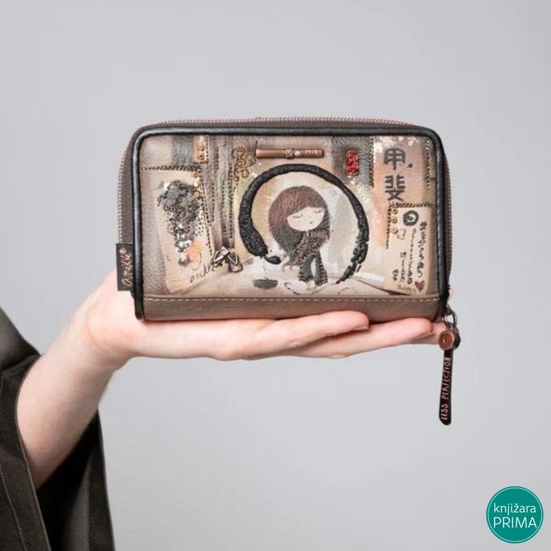 Novčanik ANEKKE Shoen Black Medium 