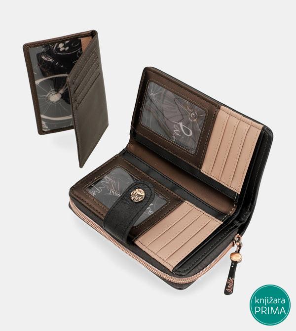 Novčanik ANEKKE Shoen Black Medium 