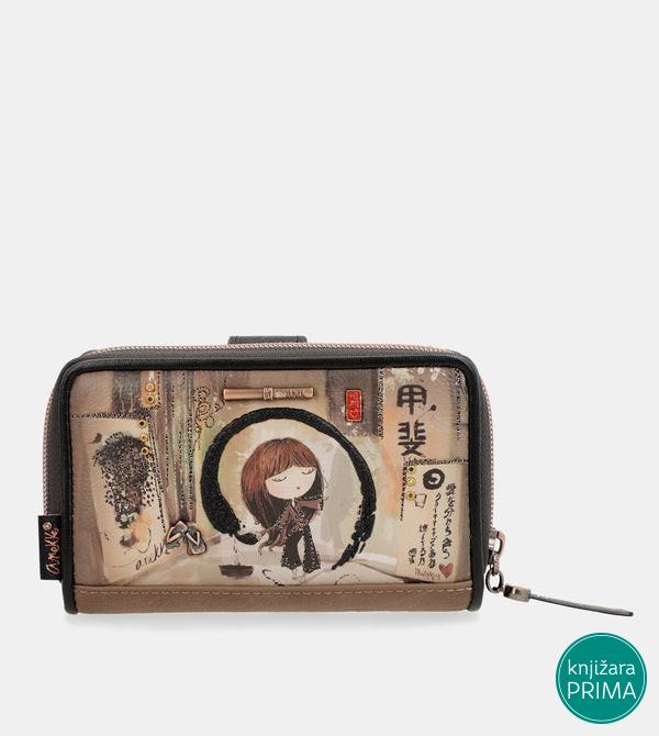 Novčanik ANEKKE Shoen Black Medium 