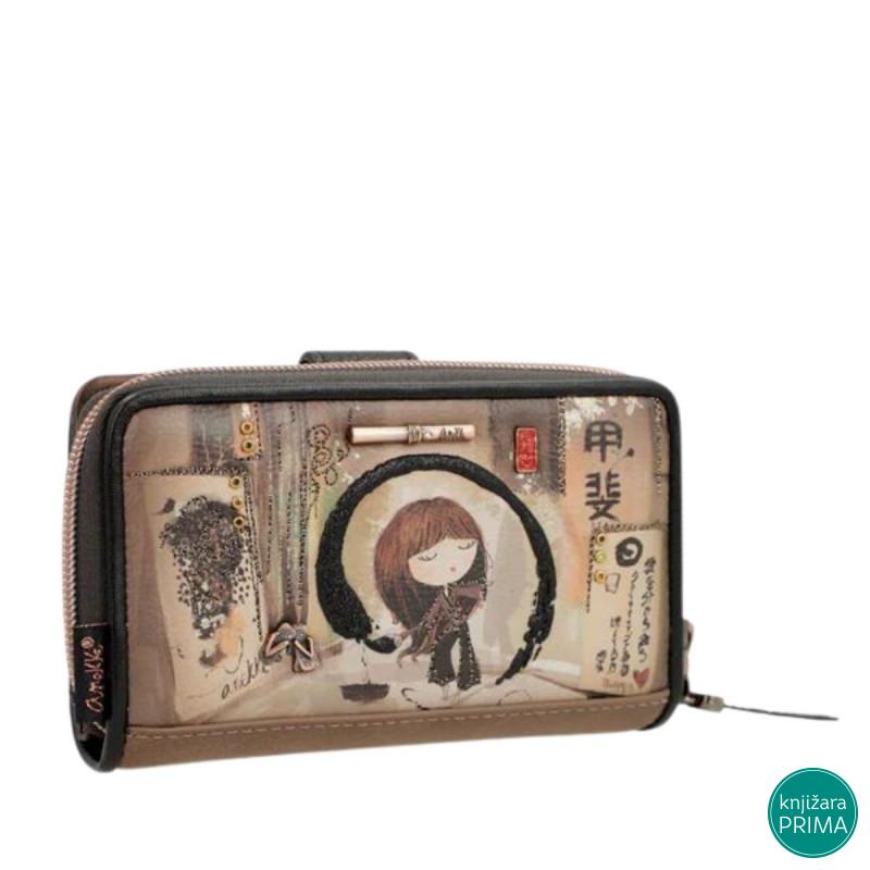 Novčanik ANEKKE Shoen Black Medium 