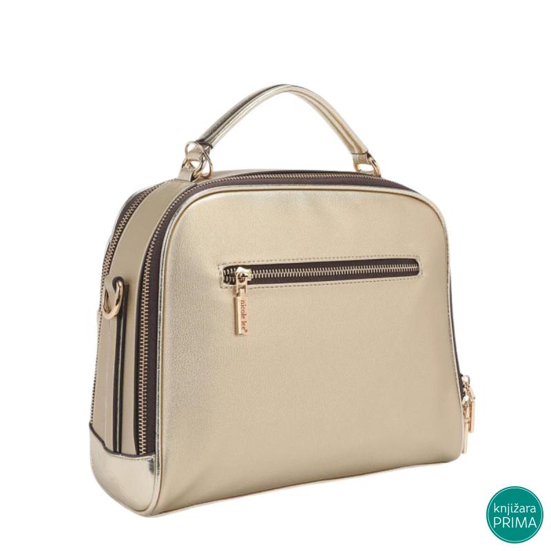 Torba NICOLE LEE Logo Gold 