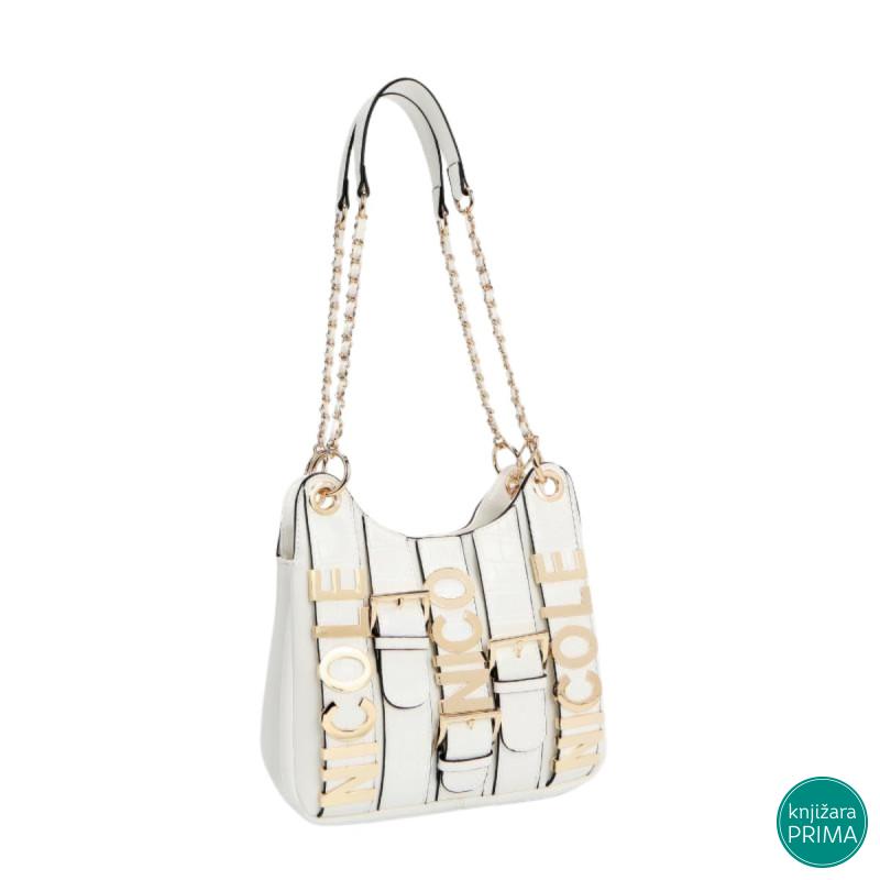 Torba NICOLE LEE Logo White 