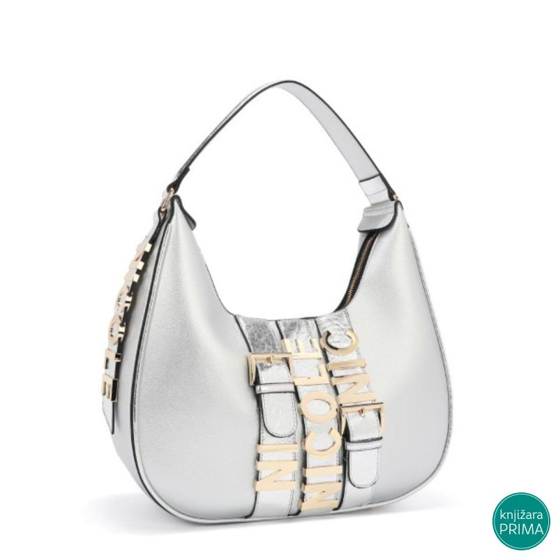 Torba NICOLE LEE Logo Silver 