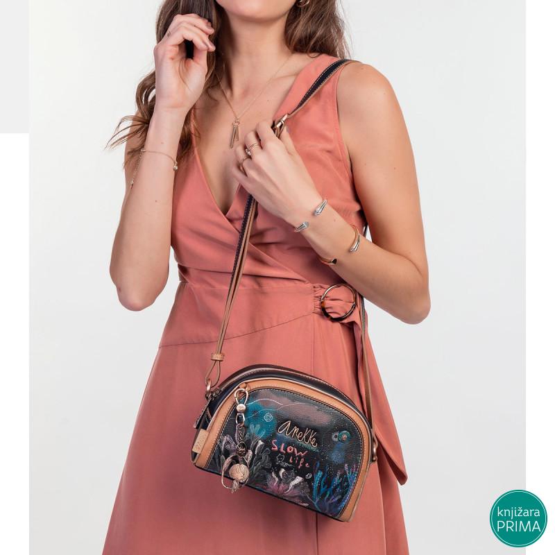 Torba ANEKKE Mediterranean Coral rounded shoulder bag 