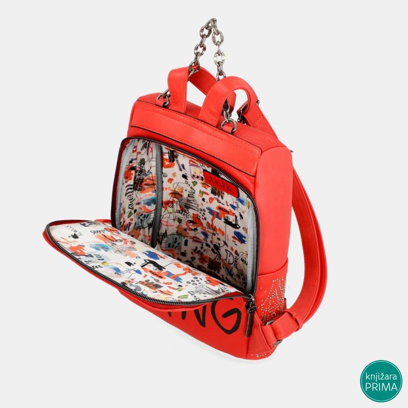 Ranac ANEKKE Energy red backpack 