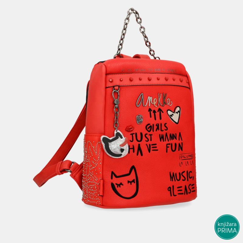 Ranac ANEKKE Energy red backpack 