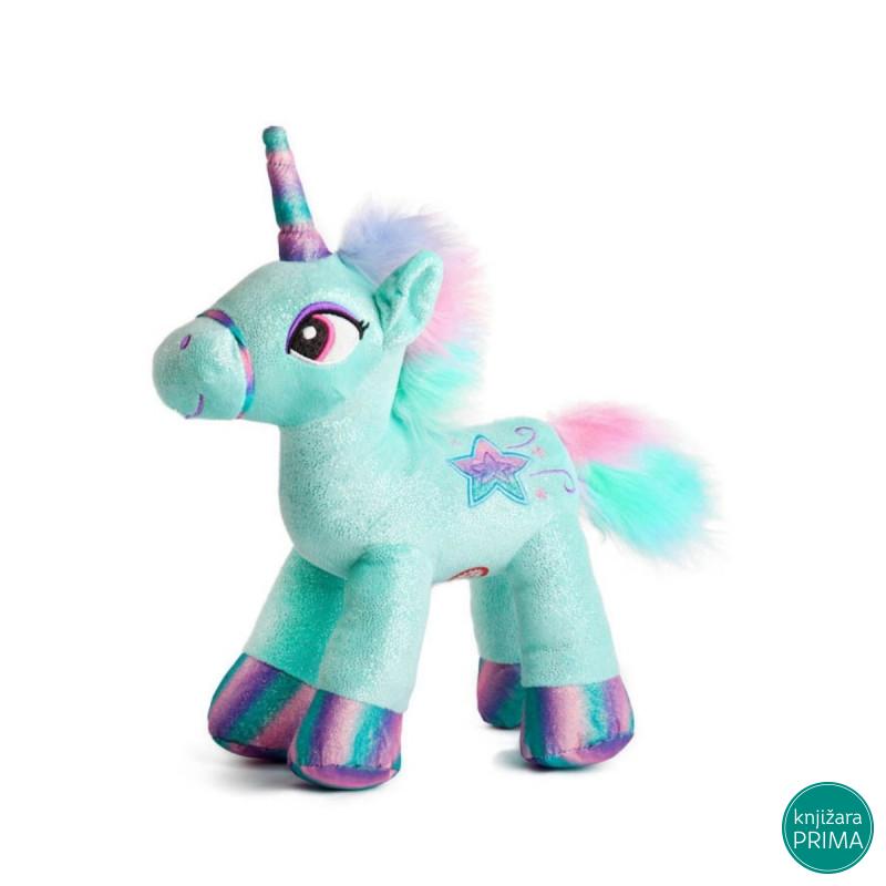 Plišani jednorog sa svetlećim rogom i muzikom 