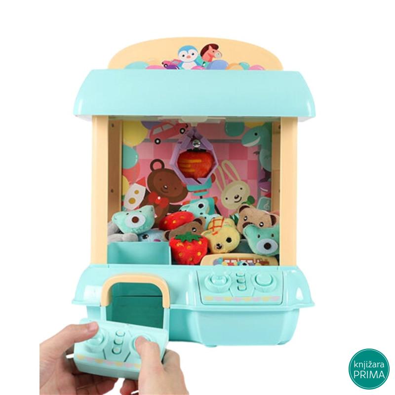 Mašina sa hvataljkom za igračke plava 