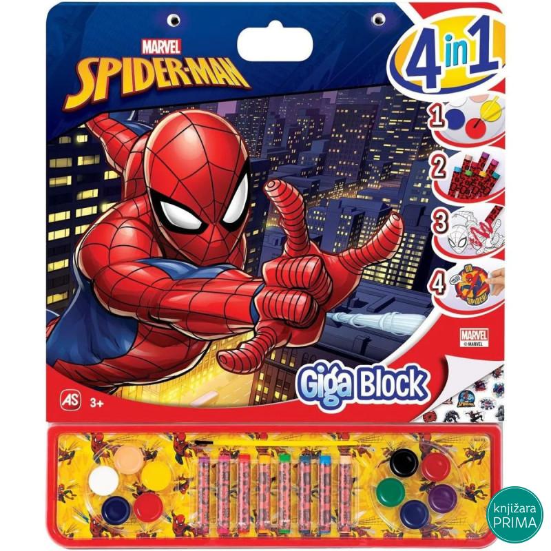 Giga blok 4u1 Spiderman 