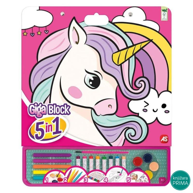 Giga blok 4u1 Jednorog 