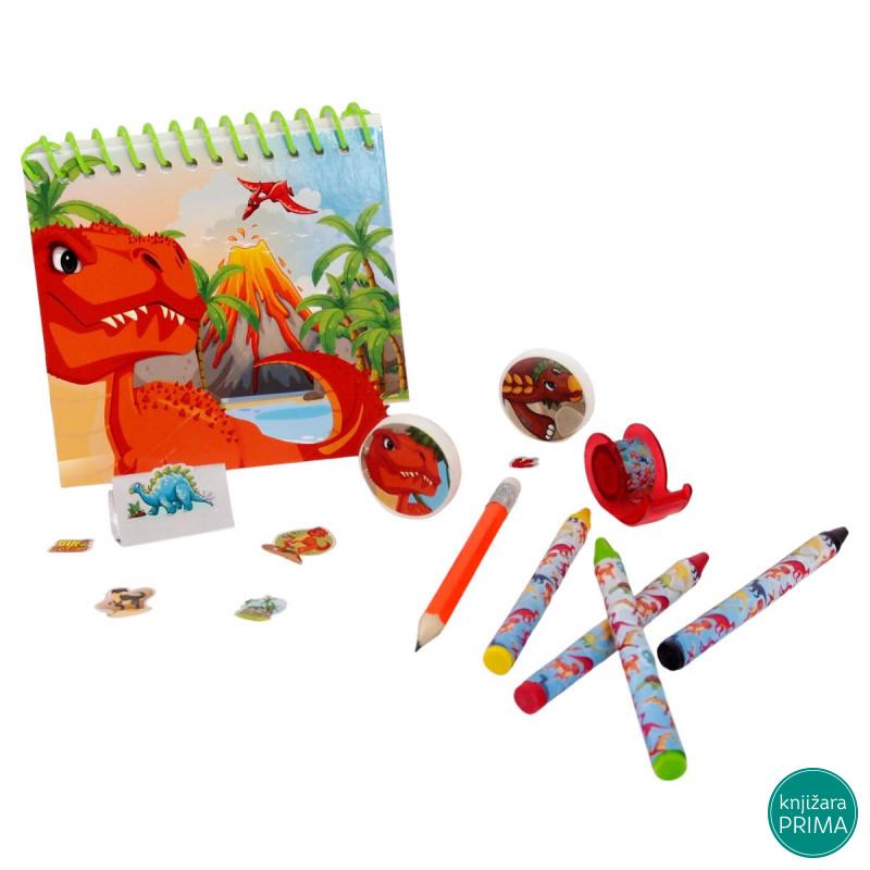 Set za bojenje dinosaurusi 