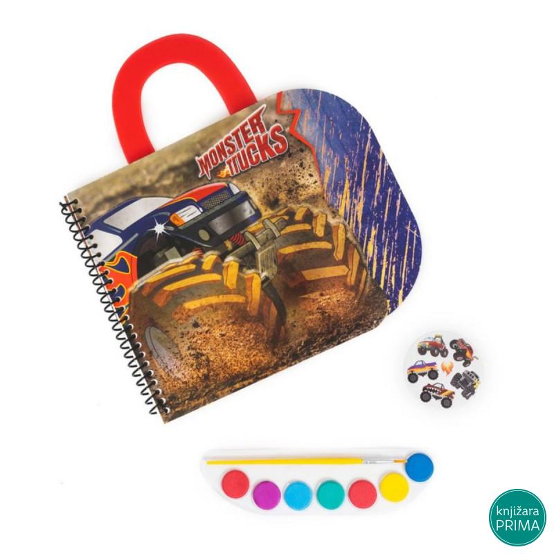 Set za crtanje Dino i Monster truck 