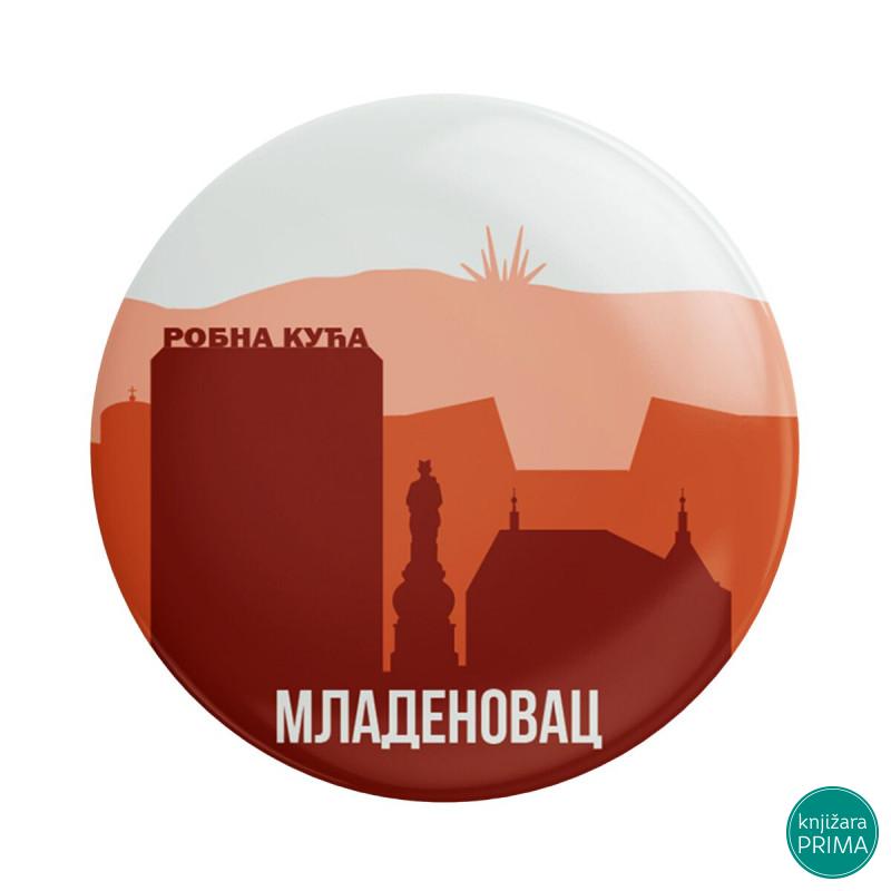 Magnet VIDA Mladenovac crveni 