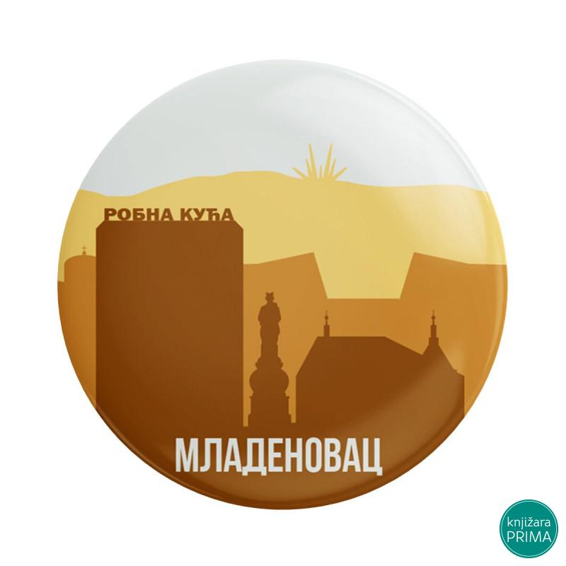 Magnet VIDA Mladenovac žuti 