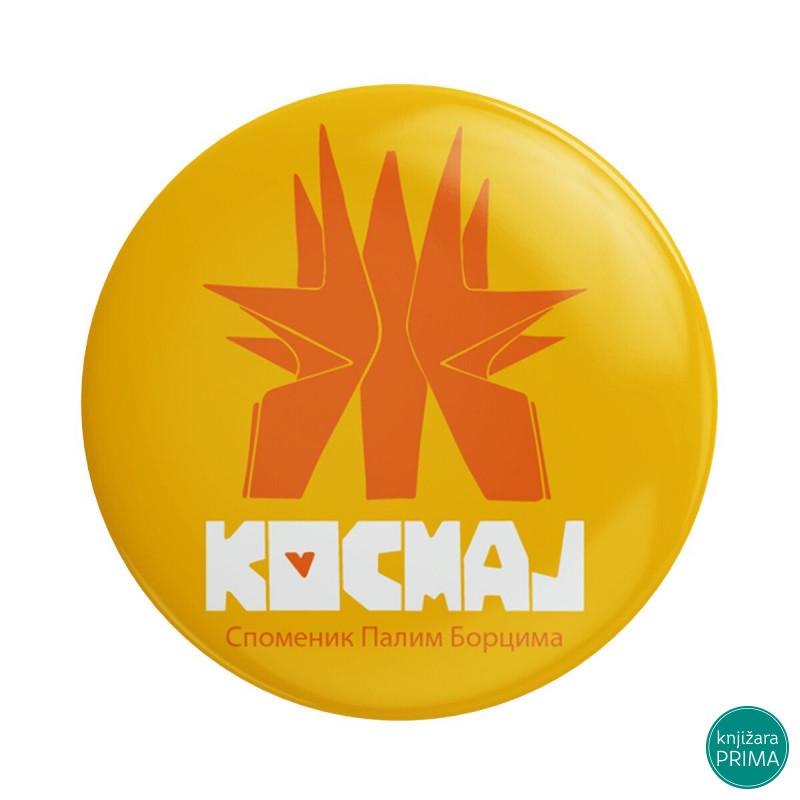 Magnet VIDA Kosmaj spomenik narandžasti 