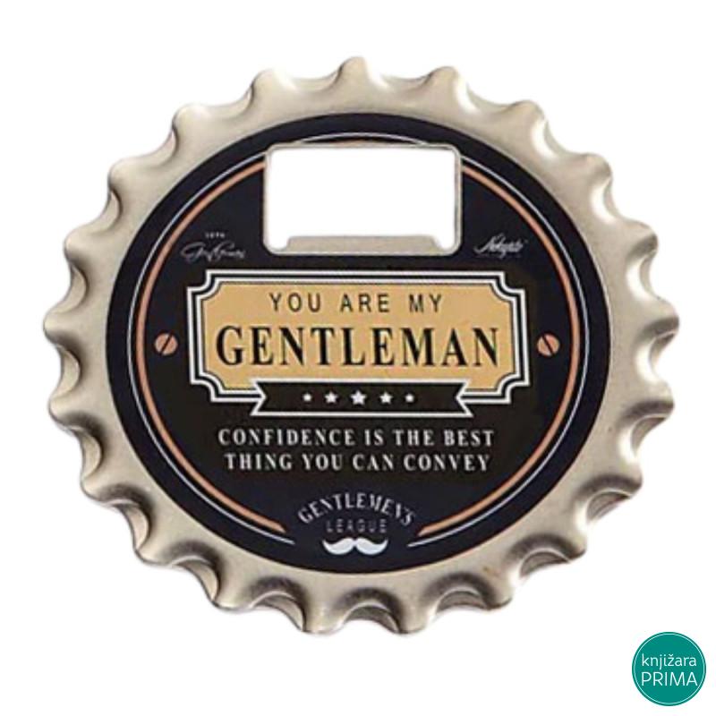 Otvarač za flaše sa magnetom GENTLEMAN 