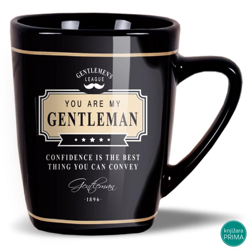 Šolja GENTLEMAN Confidence is the best thing you can convey 