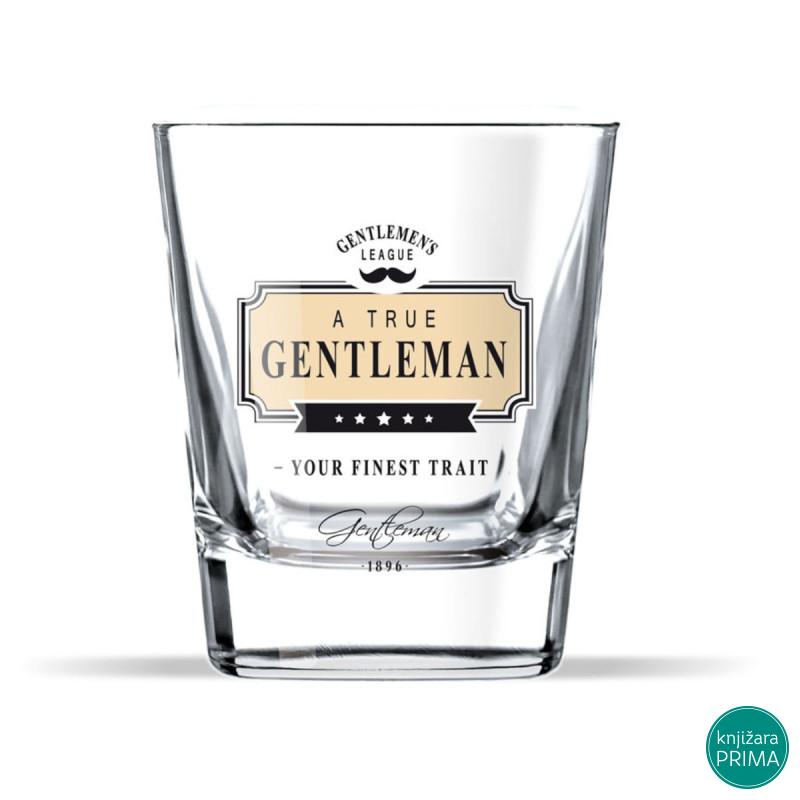 Čaša za viski GENTLEMAN Your finest trait 