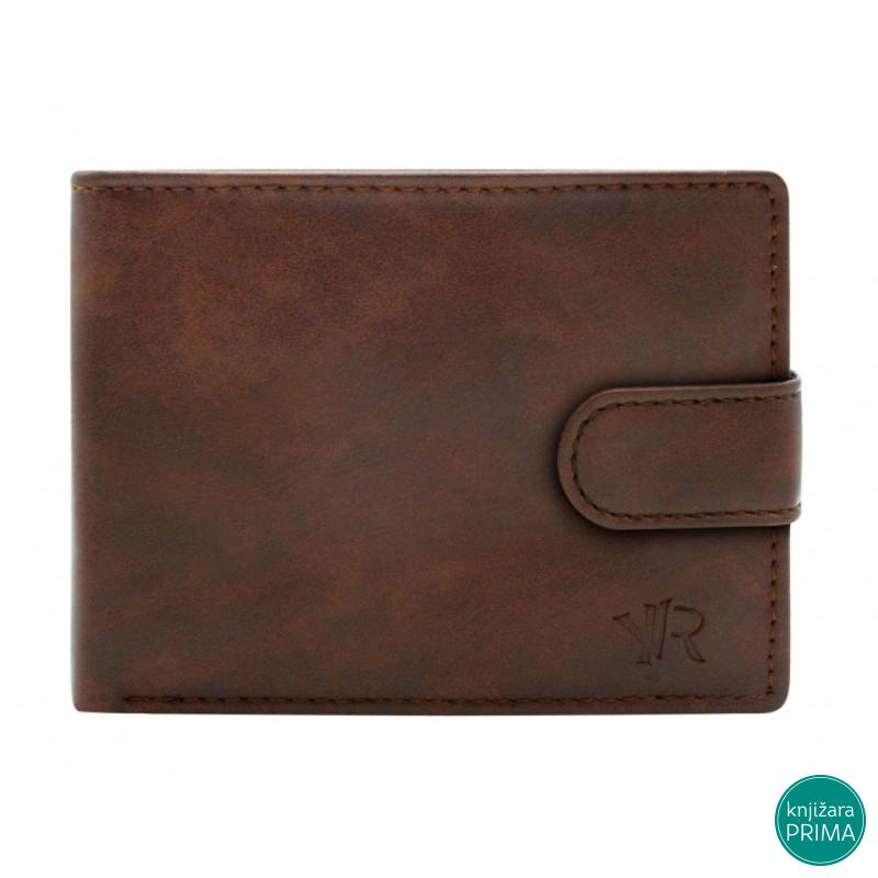 Set novčanik i kaiš ROVICKY braon 