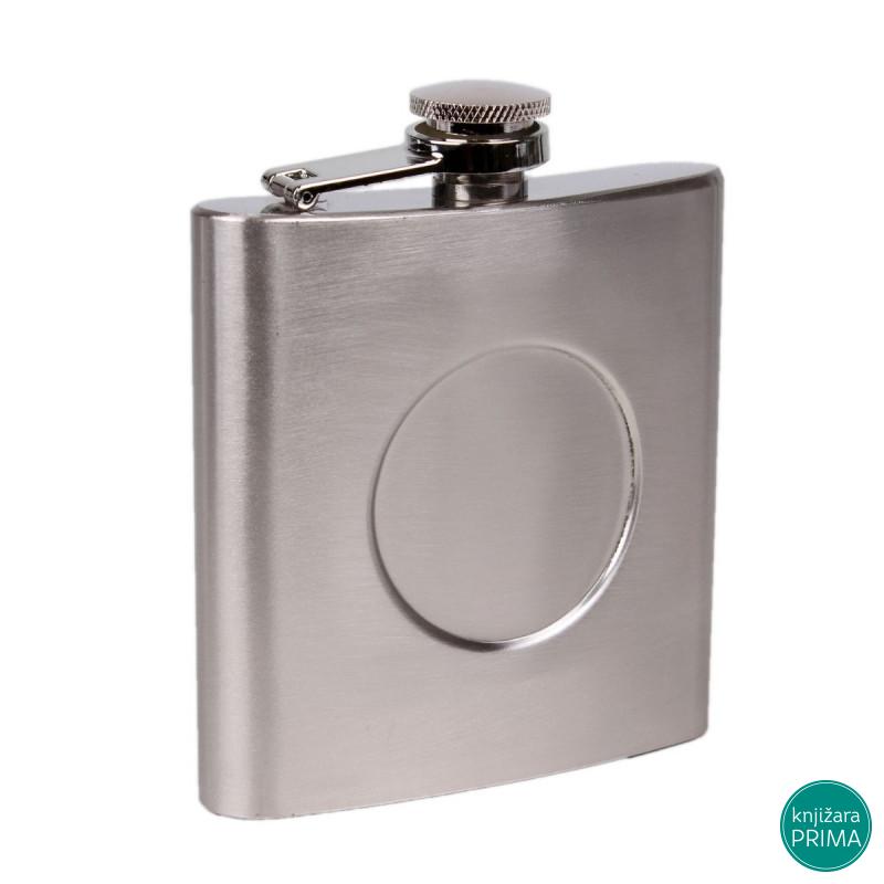 Pljoska sa krugom za gravuru 