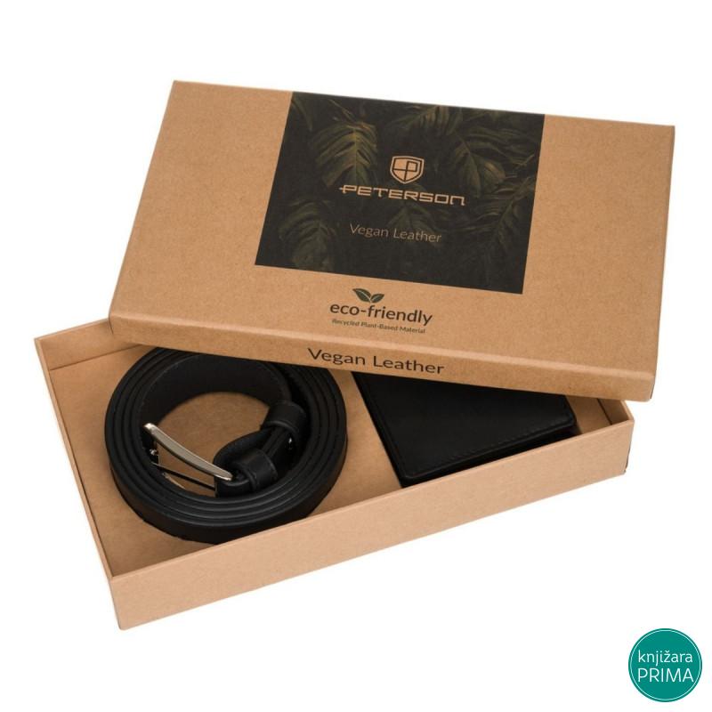 Set novčanik i kaiš PETERSON 