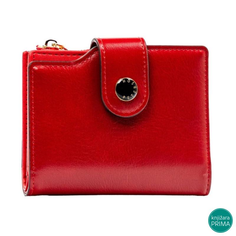 Ženski novčanik PETERSON Wave Crveni 