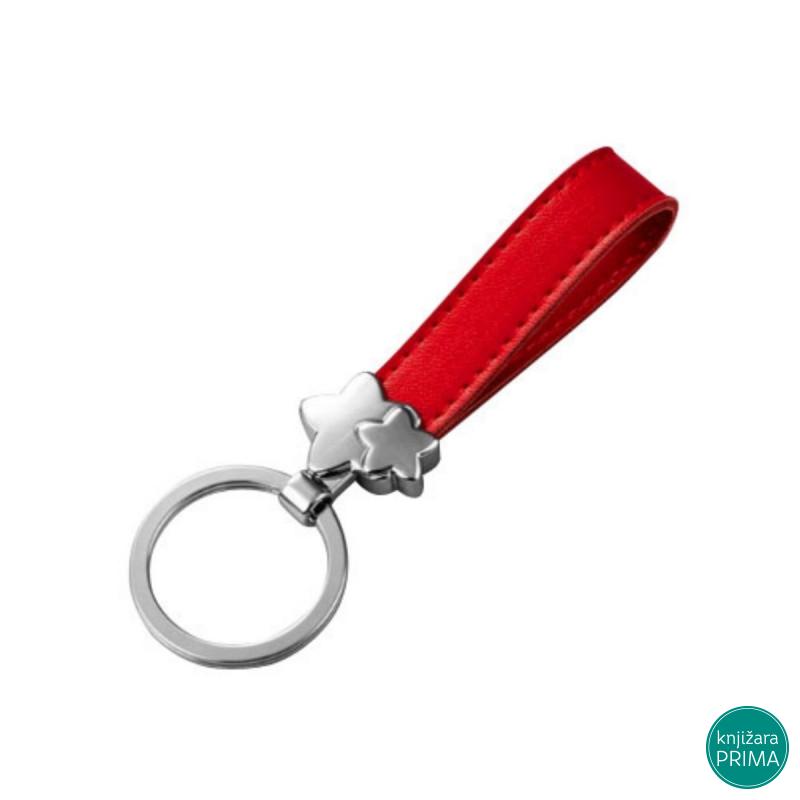 Privezak zvezda sa crvenom kožom 