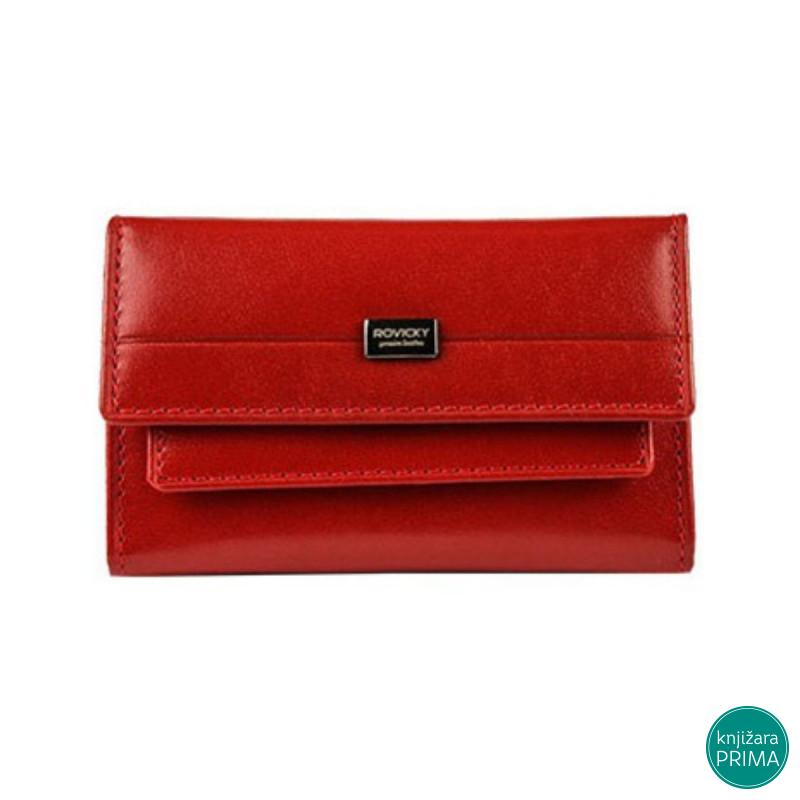 Futrola za ključeve kožna crvena 