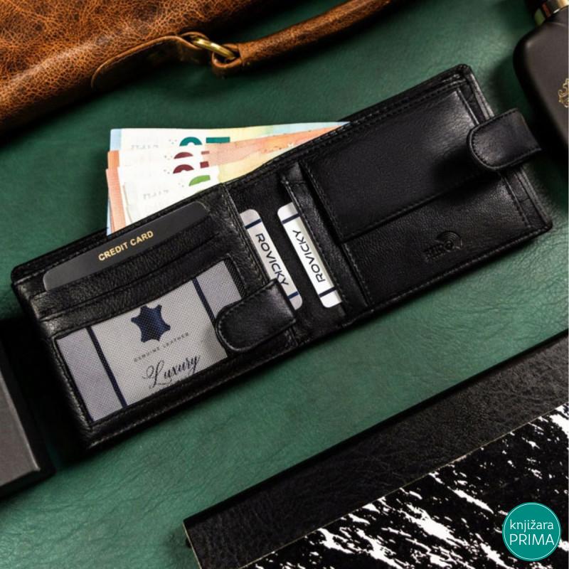 Muški kožni novčanik FARO Un Paso 