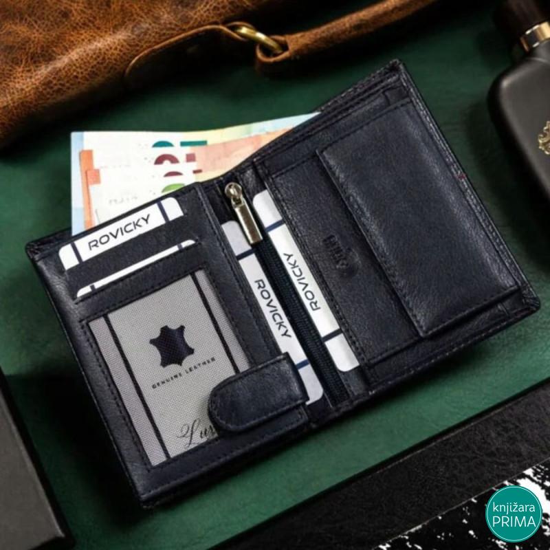 Muški kožni novčanik FARO UN PASO 