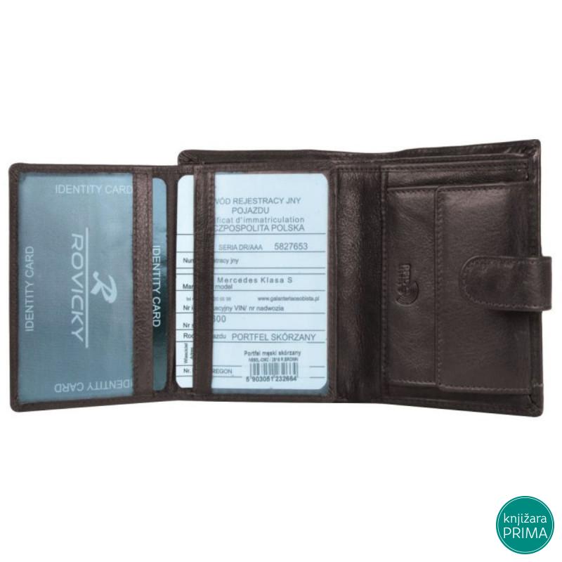 Kožni novčanik ROVICKY elegant 