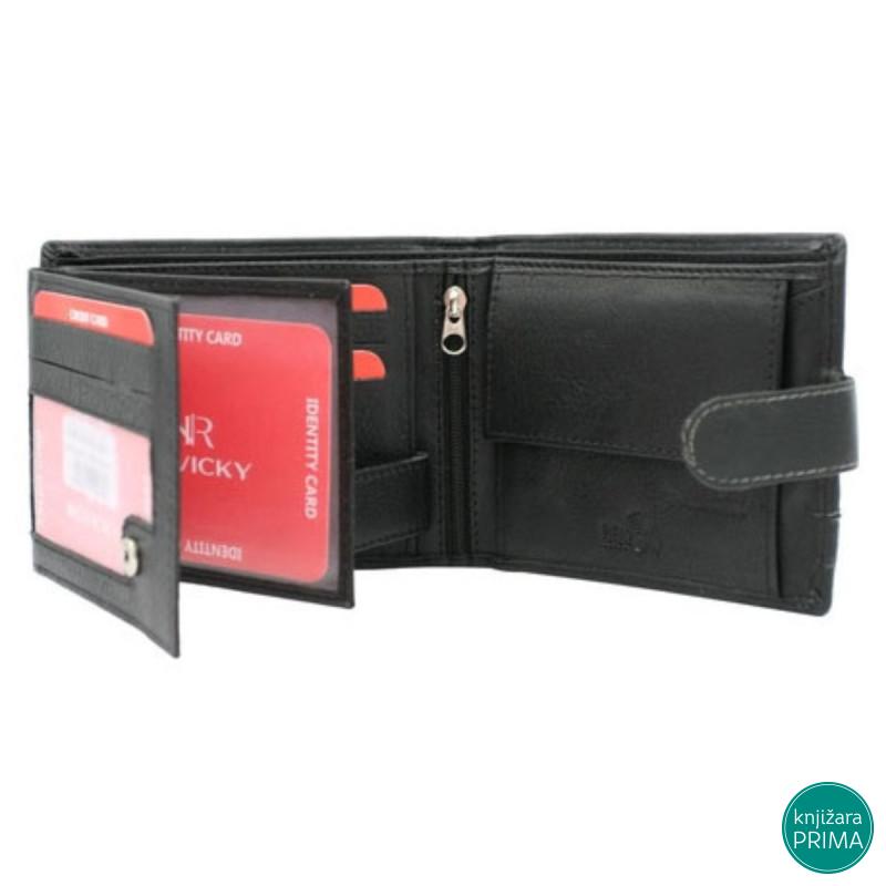 Muški kožni novčanik ROVICKY Line 