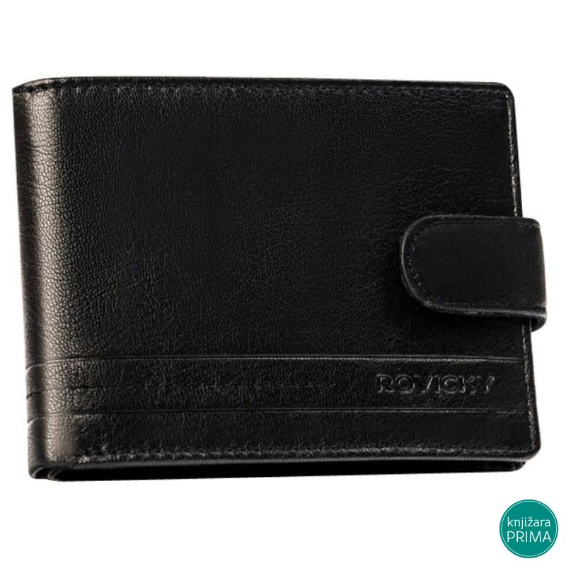 Muški kožni novčanik ROVICKY Line 