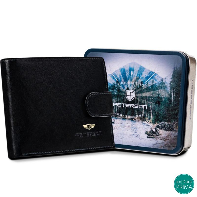 Muški kožni novčanik PETERSON Elegante 