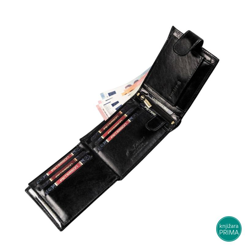 Muški kožni novčanik PETERSON Elegante 