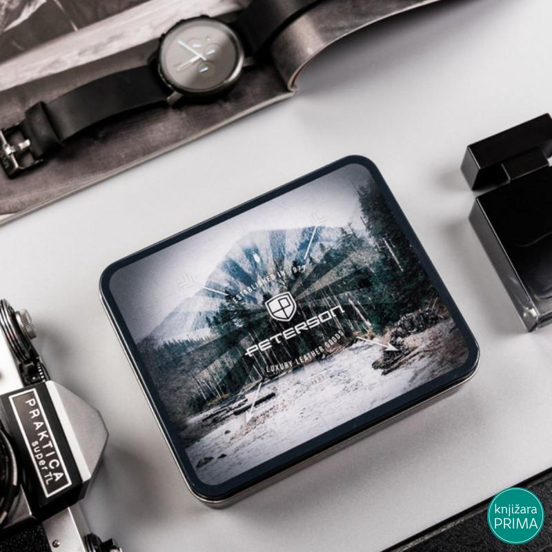 Muški kožni novčanik PETERSON Elegante 