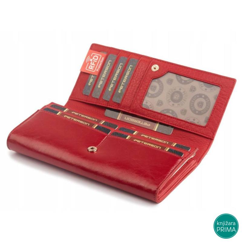 Kožni novčanik PETERSON 
