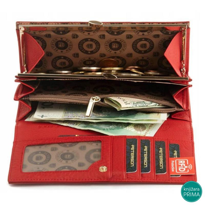 Kožni novčanik PETERSON 