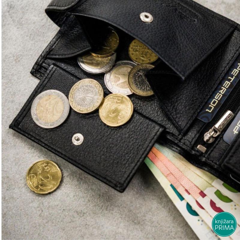 Muški kožni novčanik PETERSON Soft 