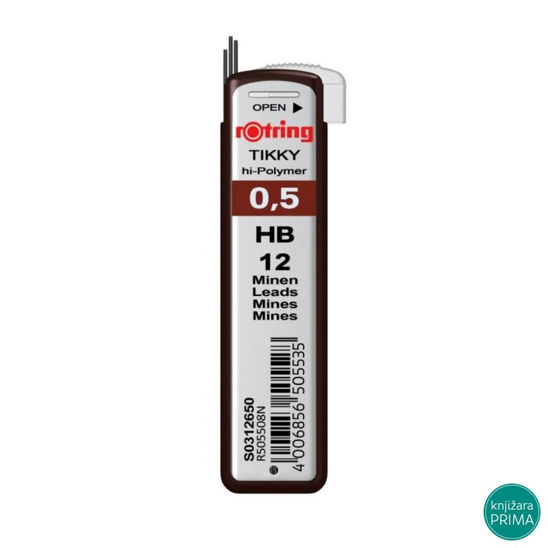 Mine za tehničku olovku ROTRING 05mm HB 