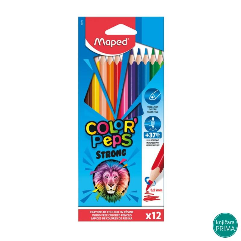 Drvene bojice MAPED Strong 