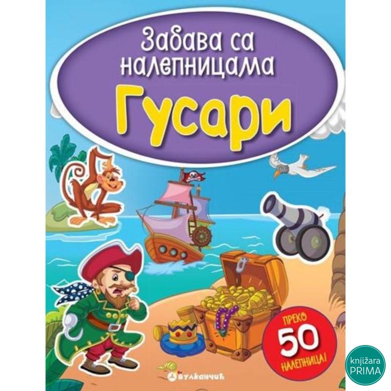 Zabava sa nalepnicama GUSARI VULKAN 