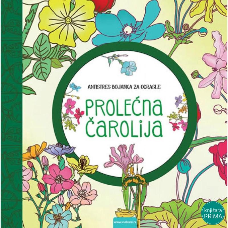 Prolećna čarolija VULKAN antistres bojanka 