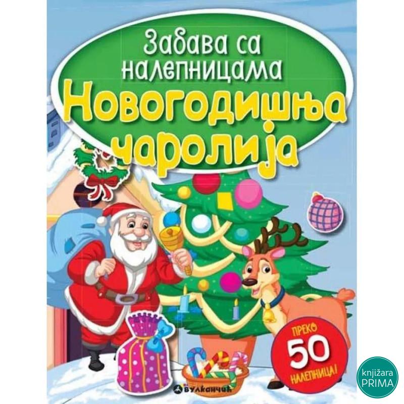 Zabava sa nalepnicama novogodišnja čarolija VULKAN 