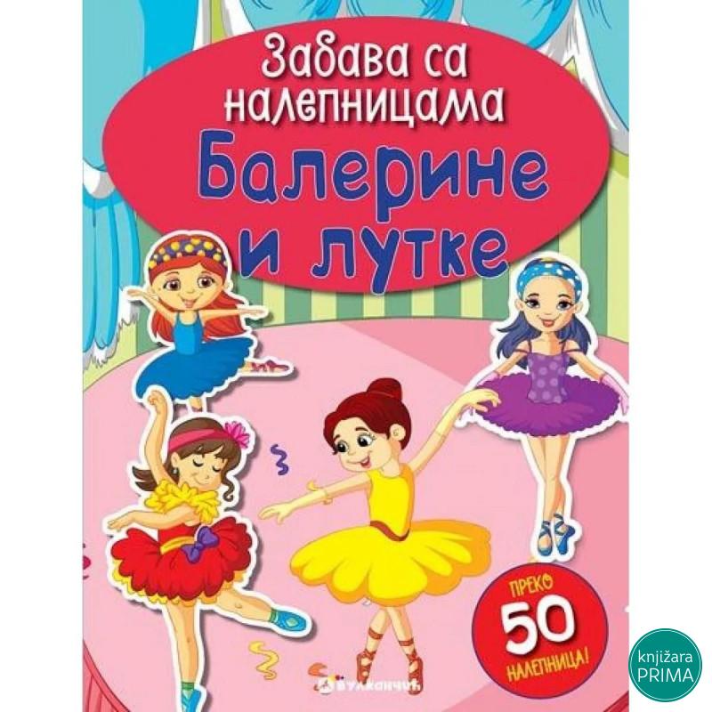 Zabava sa nalepnicama balerine i lutke VULKAN 