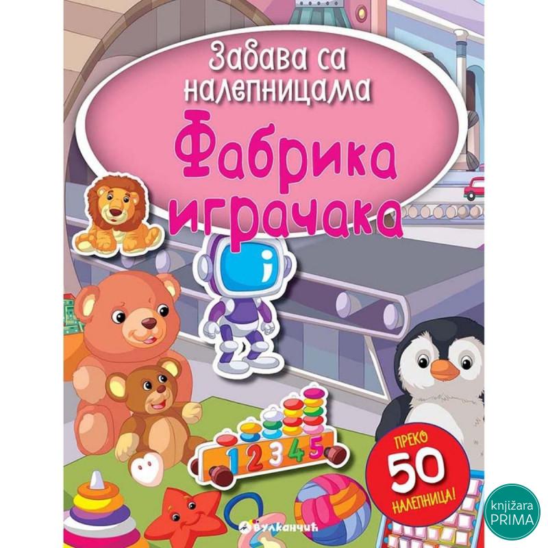 Zabava sa nalepnicama fabrika igračaka VULKAN 