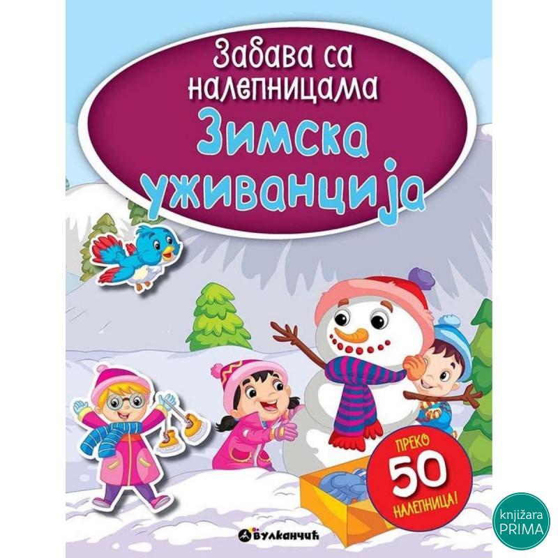 Zabava sa nalepnicama zimska uživancija VULKAN 