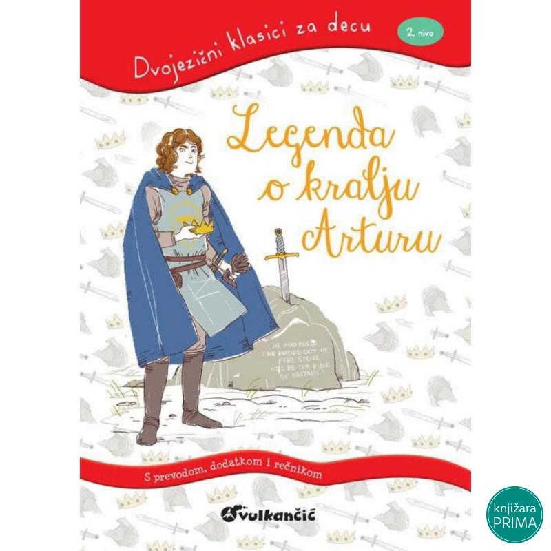 Dvojezični klasici za decu legenda o kralju avantura VULKAN 